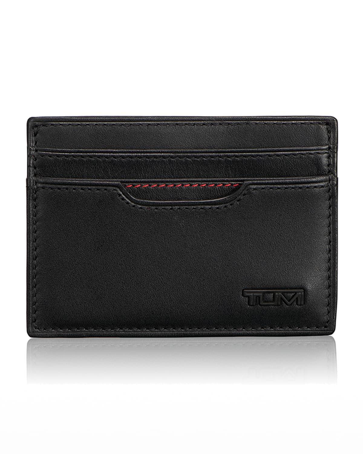 Tumi Contrast Stitch ID Lock Money Clip Card Case Product Image