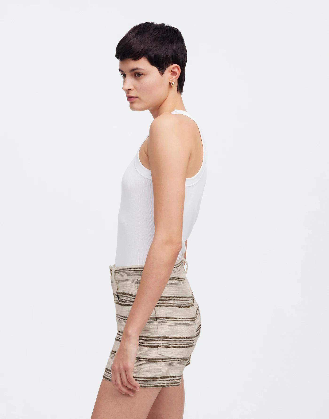 Shorts in Striped Tweed Product Image