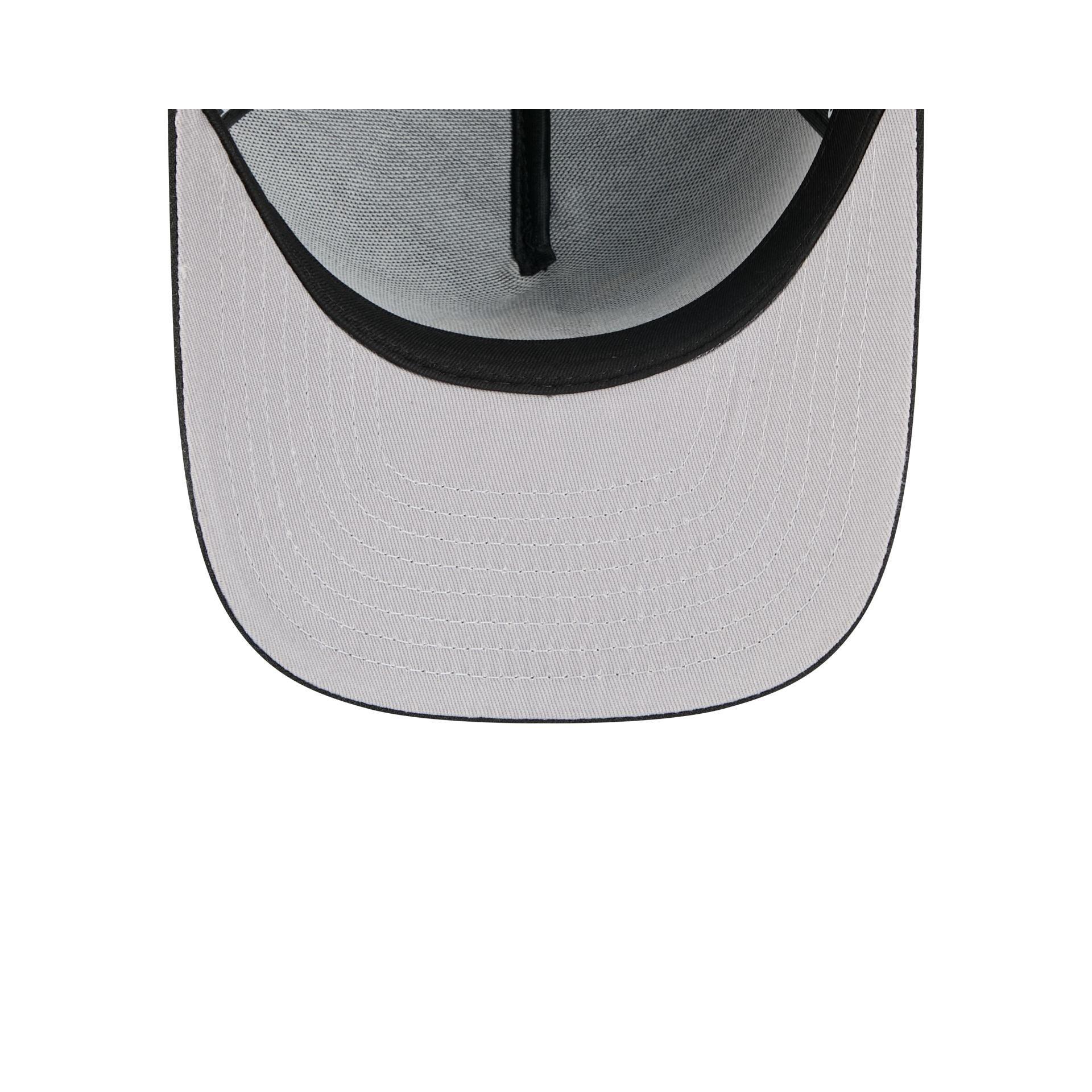 Cleveland Guardians Distressed 9FORTY A-Frame Trucker Hat Male Product Image