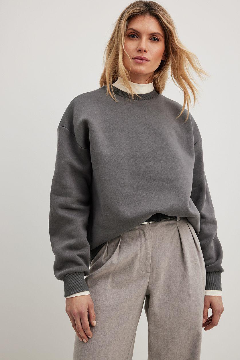 Oversized Sweatshirt Blue Product Image