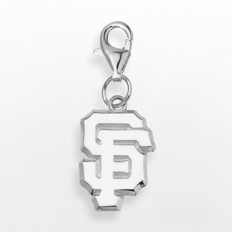 LogoArt San Francisco Giants Sterling Silver Logo Charm, Womens Product Image