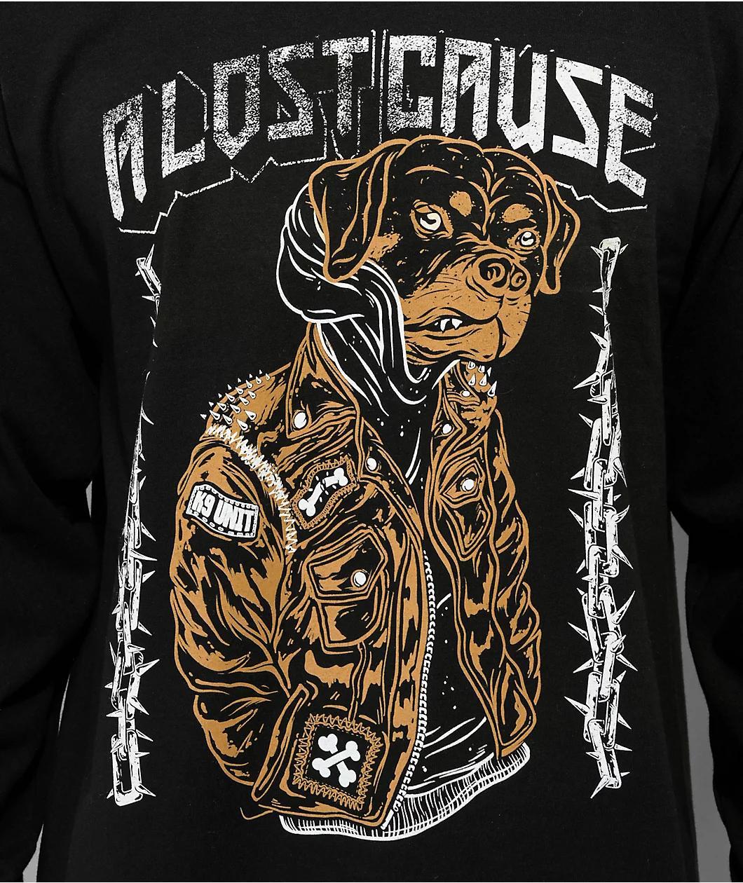 A Lost Cause K9 Unit Black Long Sleeve T-Shirt Product Image