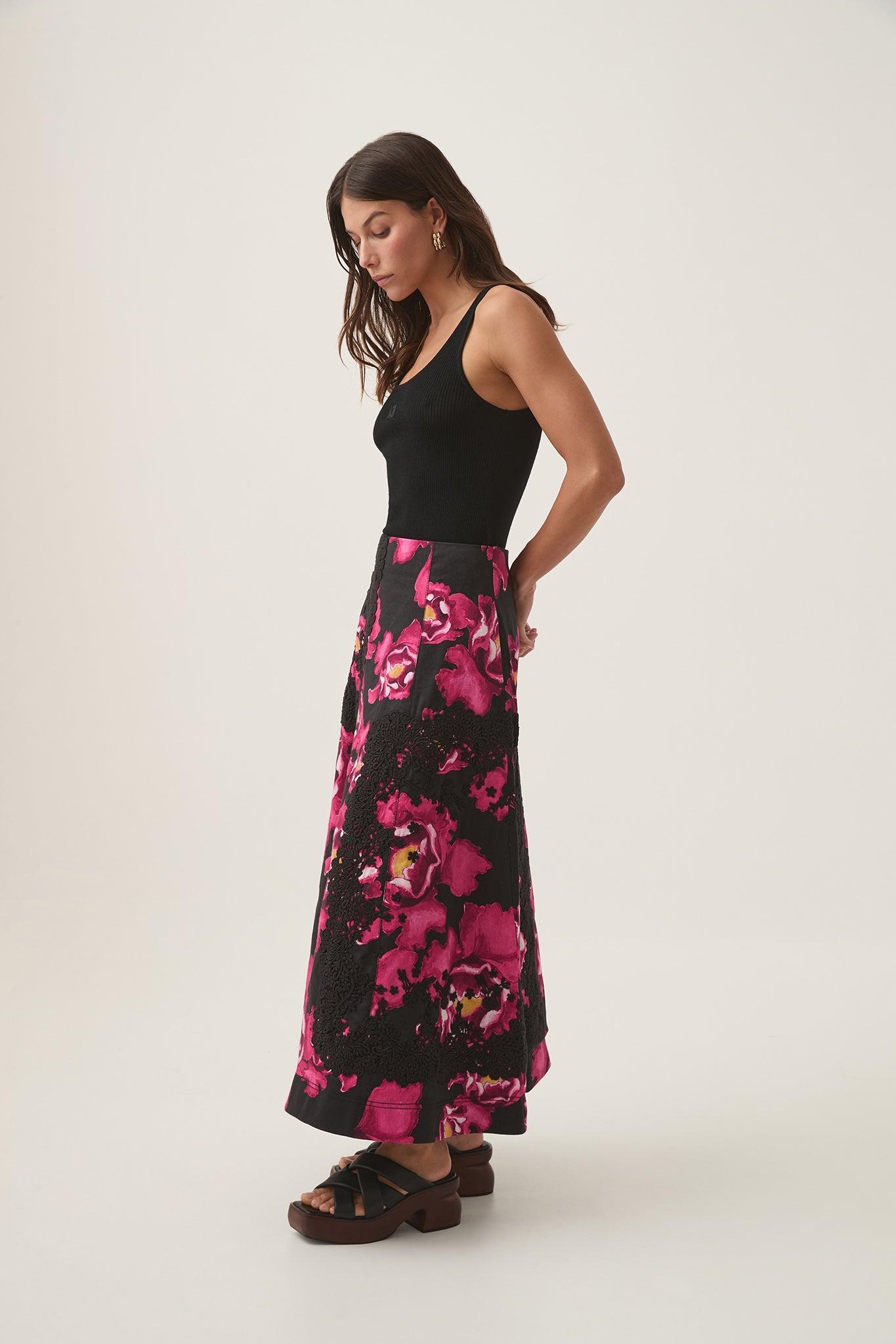 Florence Midi Skirt Product Image