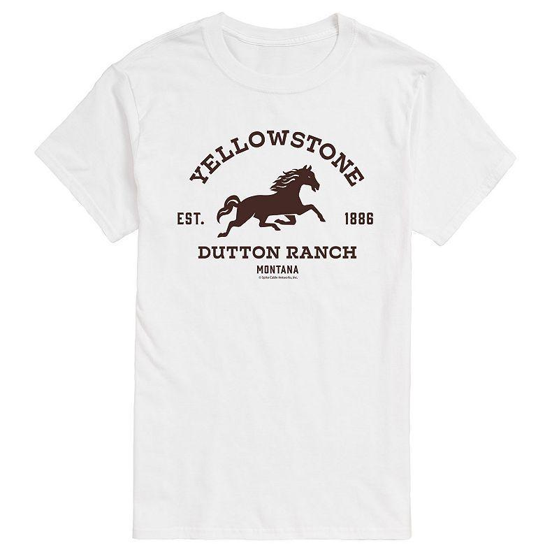 Big & Tall Yellowstone Est 1886 Tee, Mens Product Image