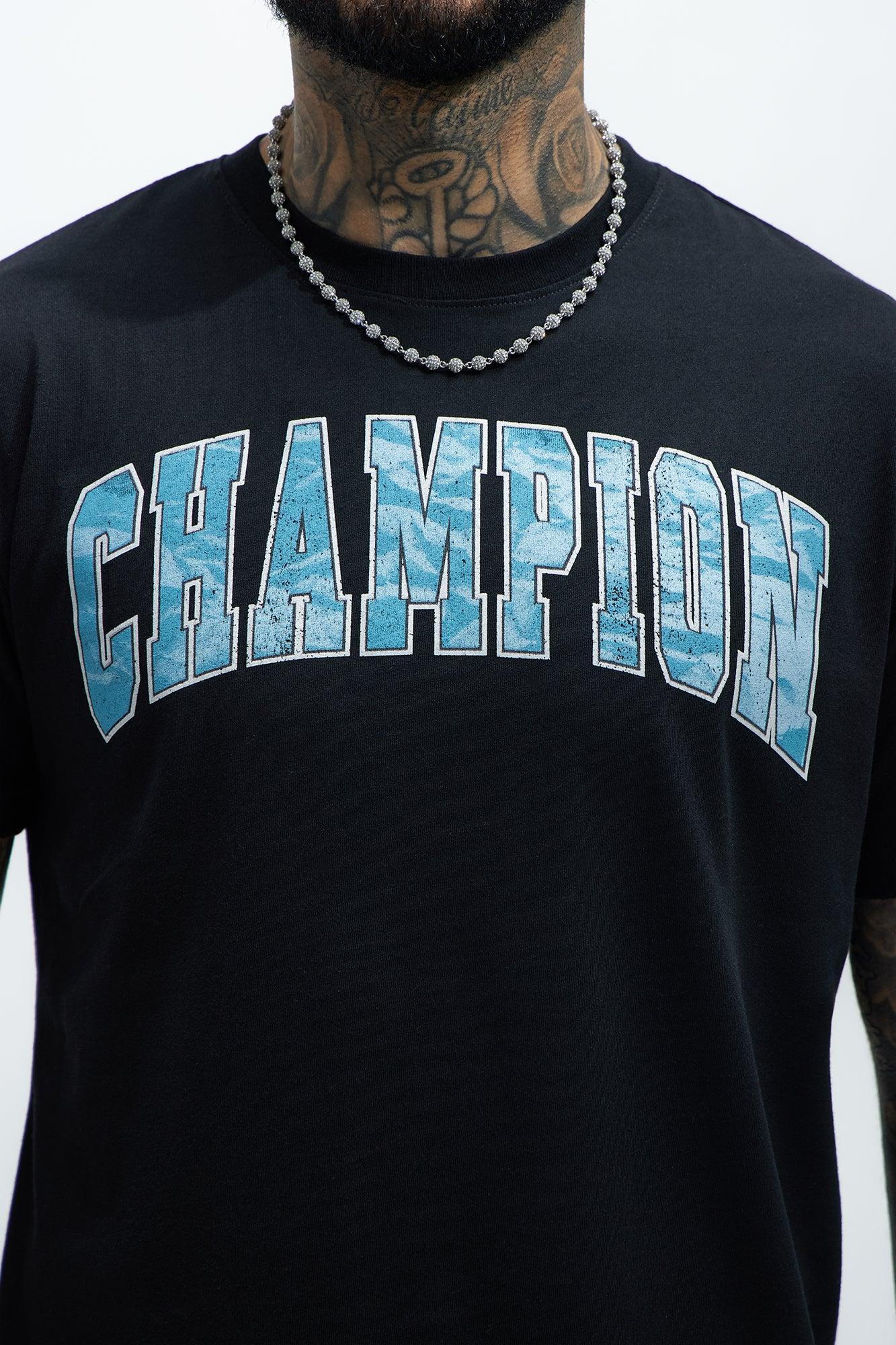 Champion University Short Sleeve Tee - Black Product Image