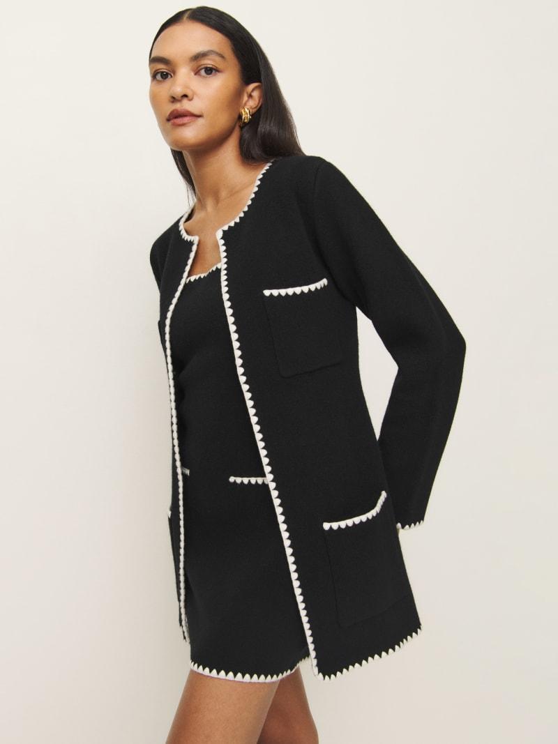 Isabelle Regenerative Wool Sweater Jacket Product Image