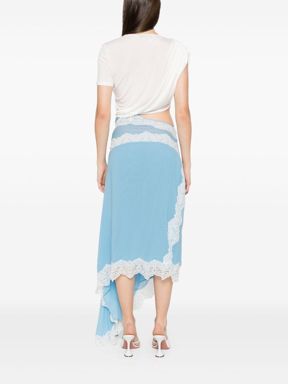 lace-detailing midi dress Product Image