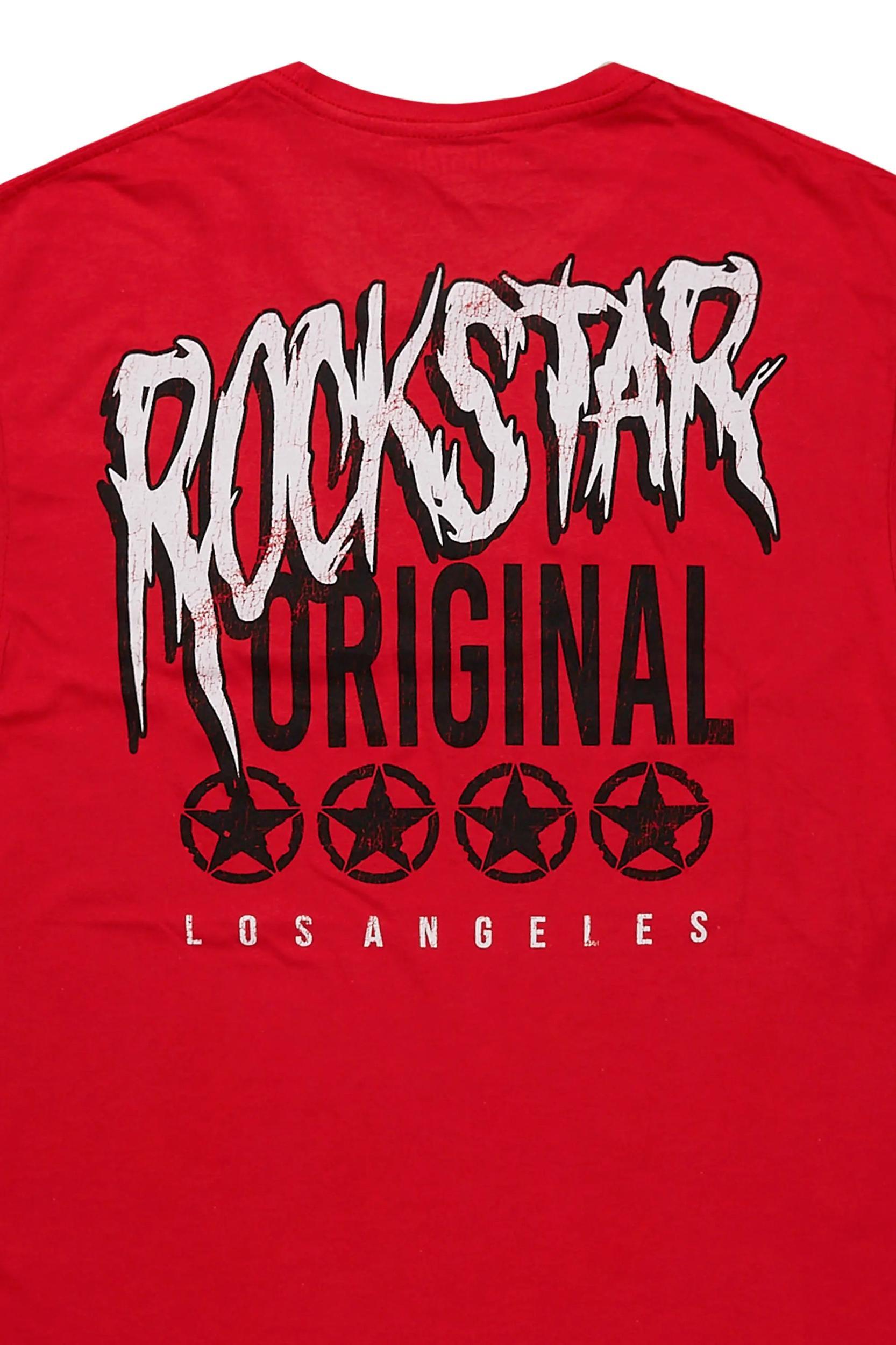 Wizzurd Red Graphic T-Shirt Male Product Image