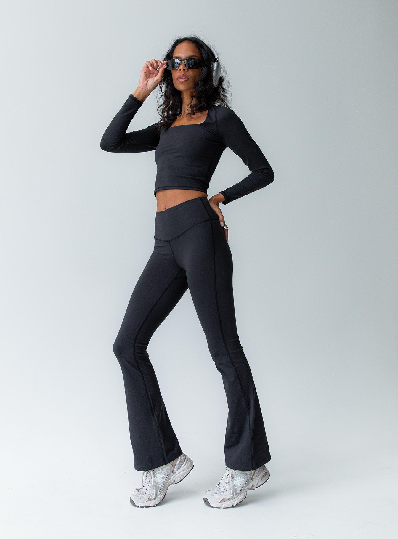 Integrity Activewear Yoga Pants Black Product Image