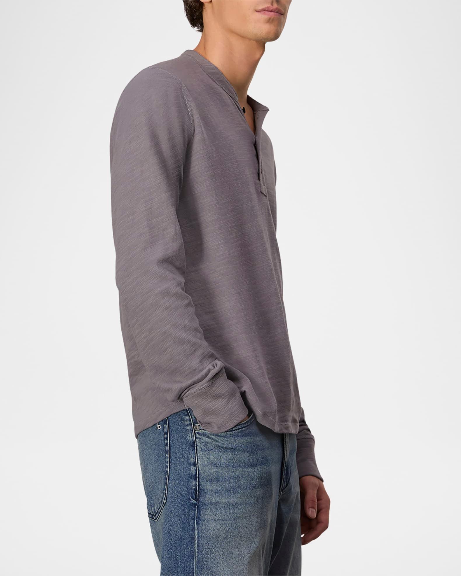 Men's Classic Flame Henley Shirt Product Image