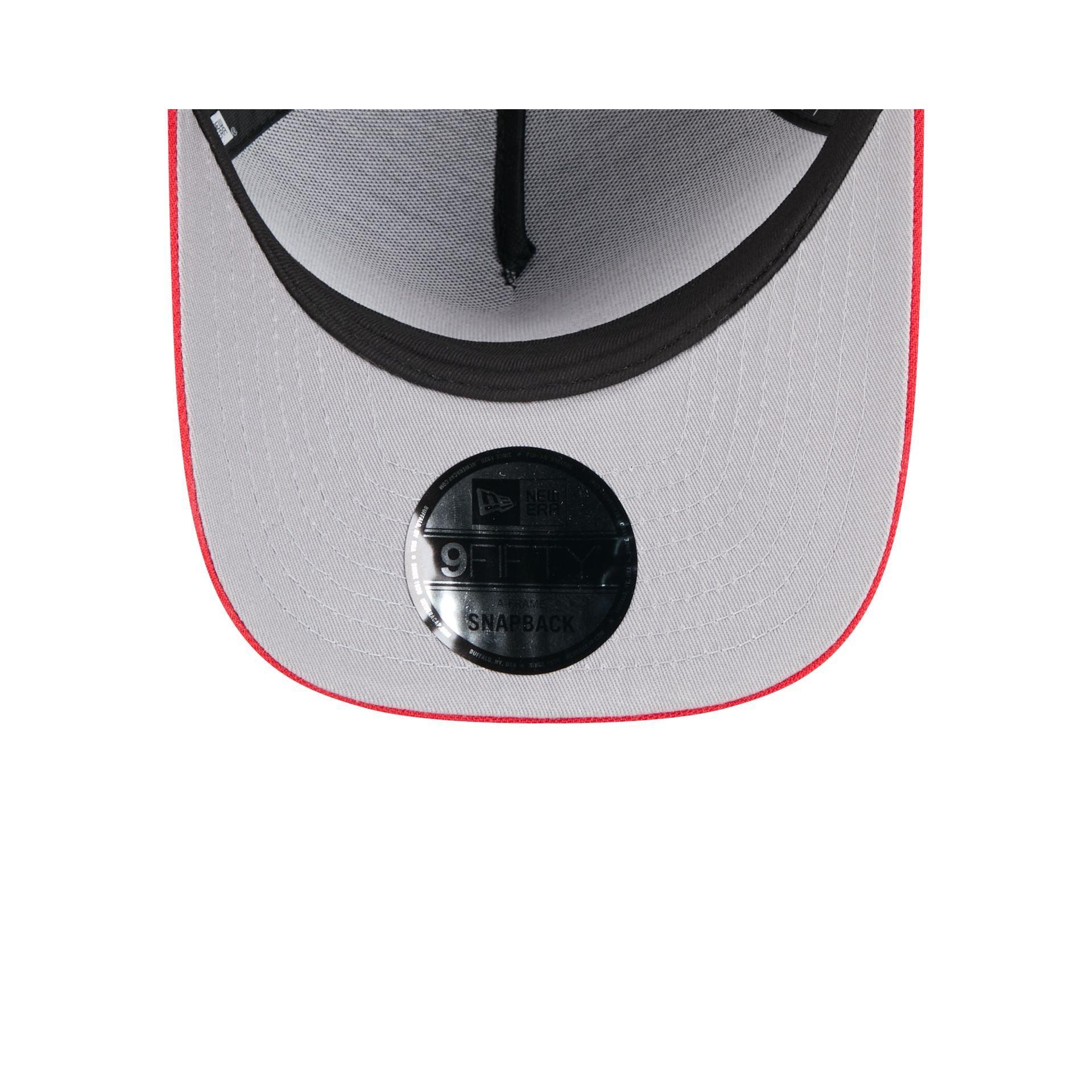 Houston Texans 2025 Draft 9FIFTY A-Frame Snapback Hat Male Product Image