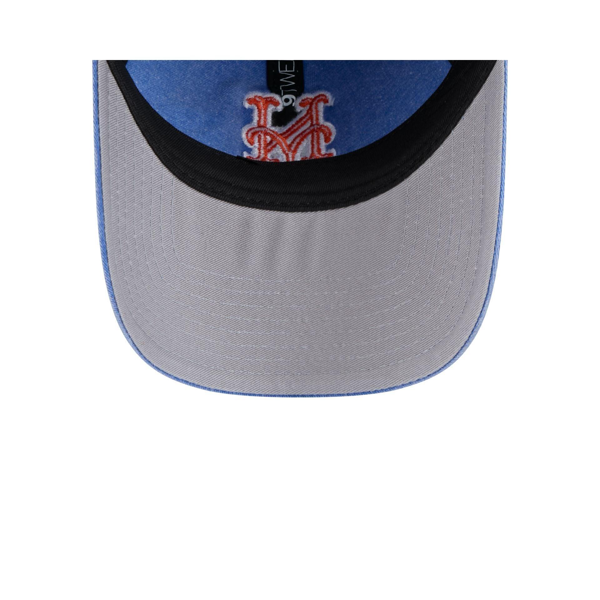 New York Mets Washed Contrast 9TWENTY Adjustable Hat Male Product Image