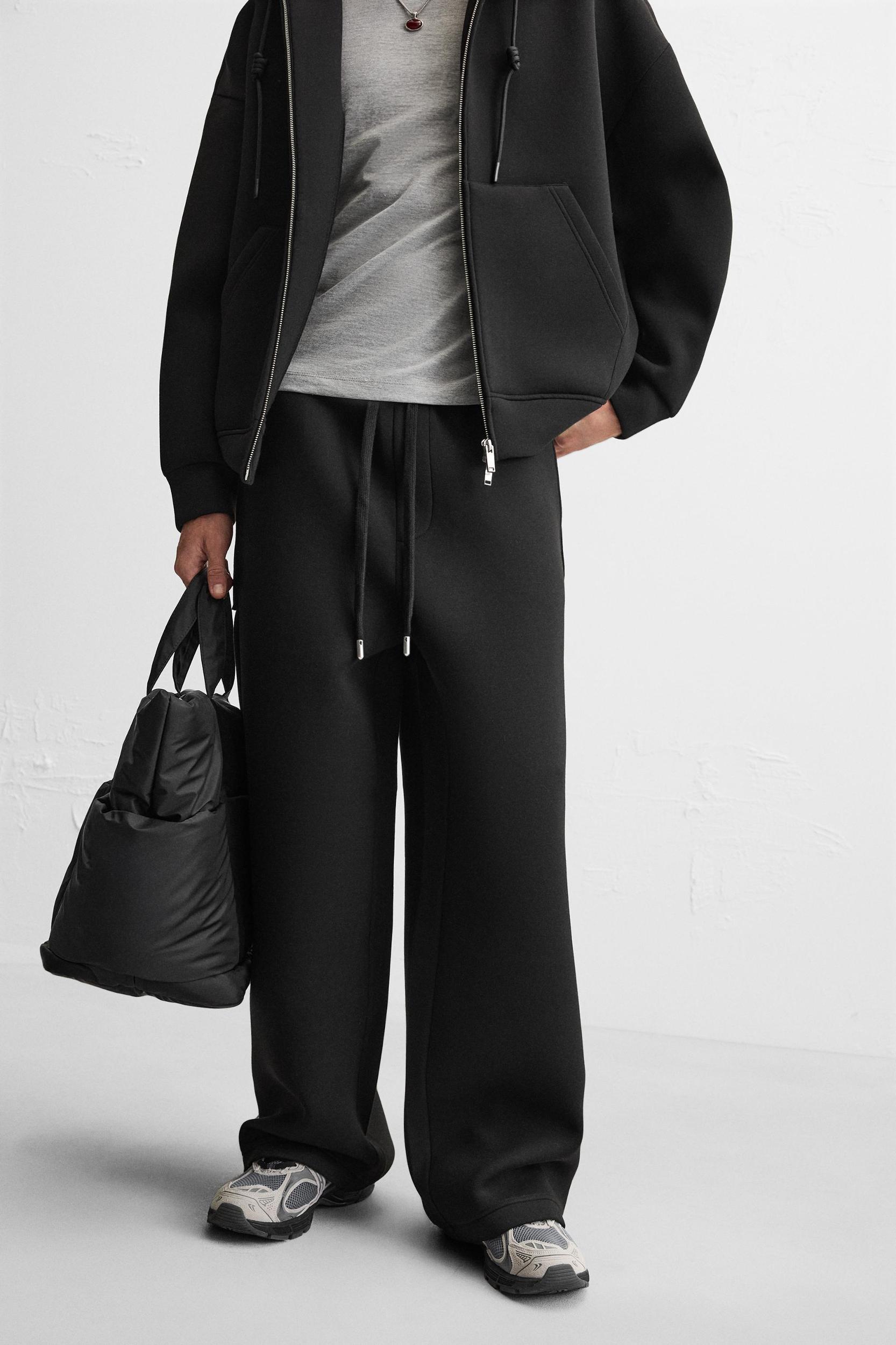 WIDE FIT JOGGER PANTS Product Image