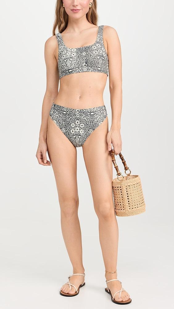 Sea Katrine Print Bikini Top | Shopbop Product Image