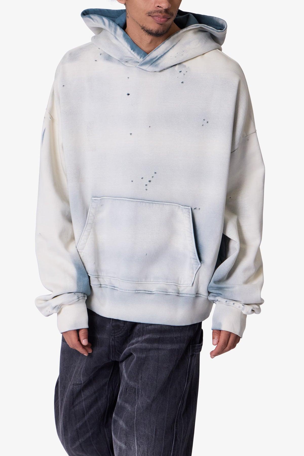 Sprayed Hoodie - Blue Product Image