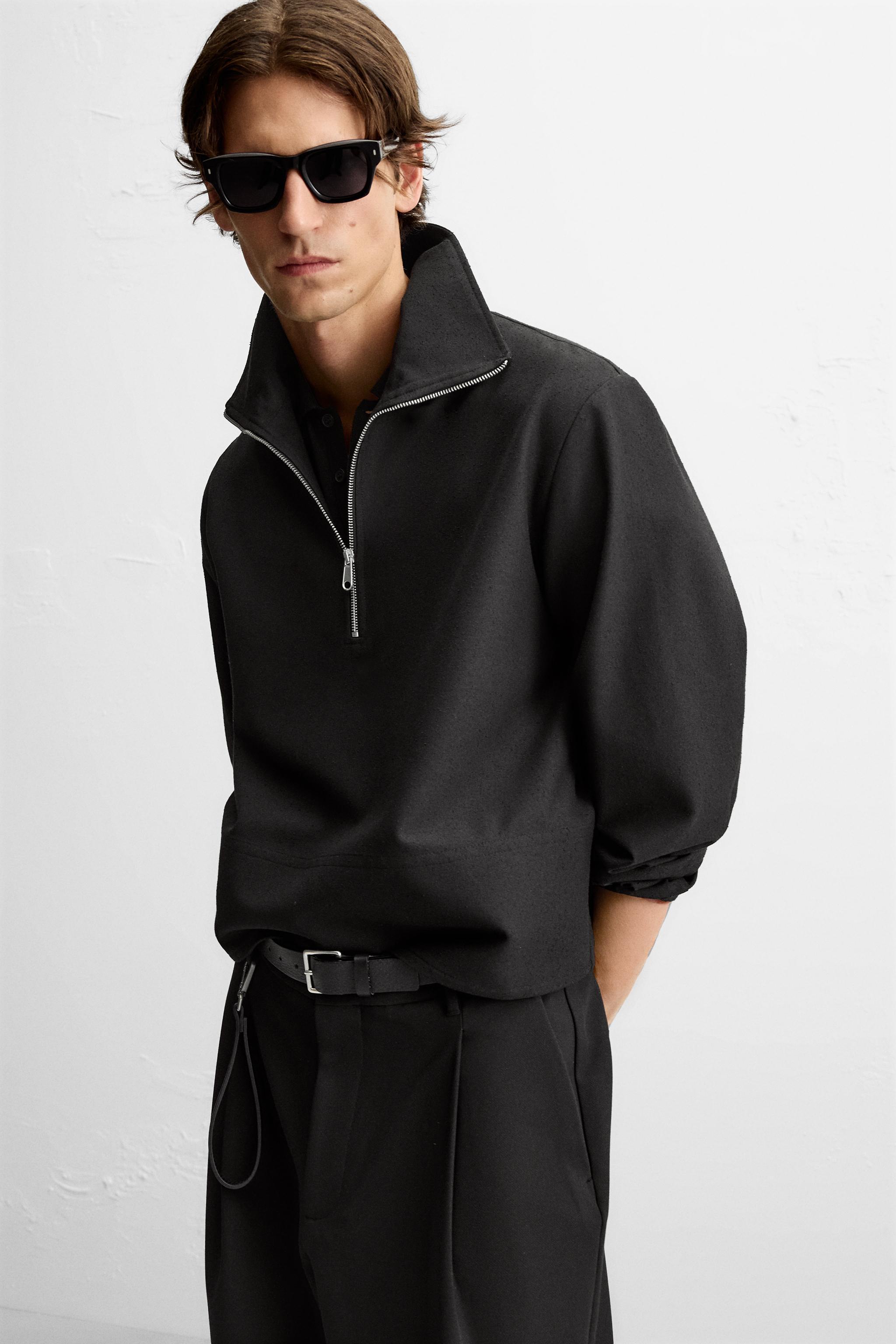 QUARTER ZIP SWEATSHIRT Product Image