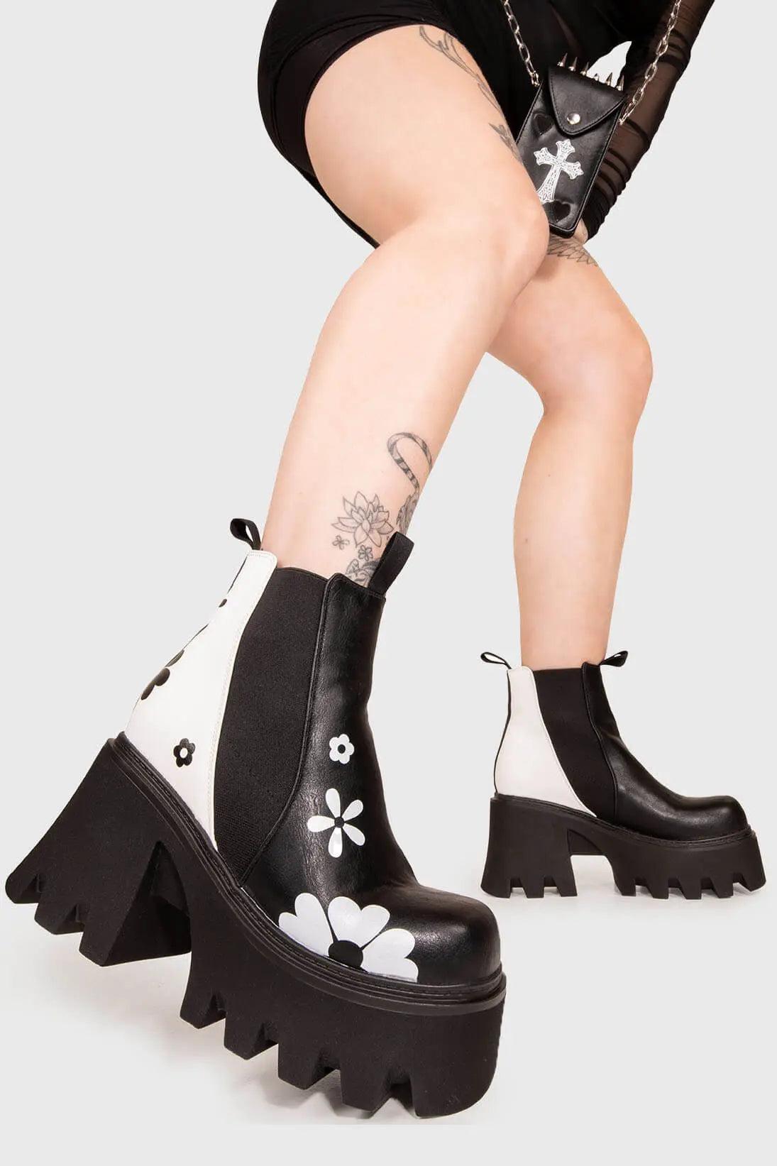 Come Together Chunky Platform Ankle Boots Product Image