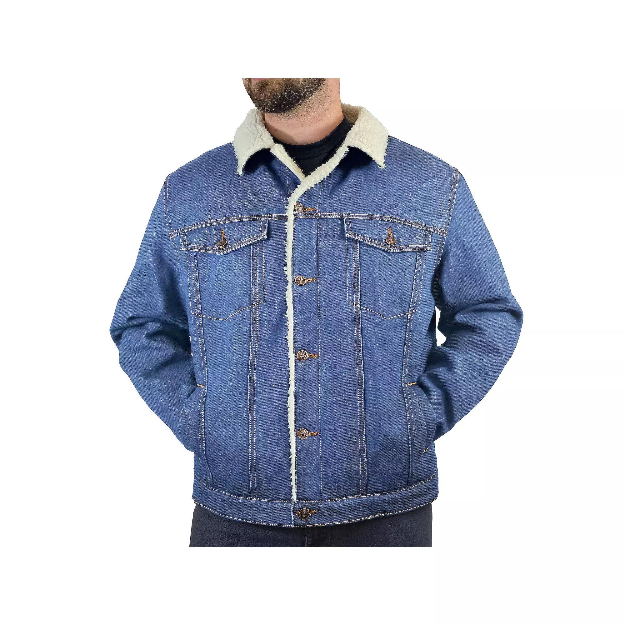 Men's Victory Outfitters Sherpa Lined Denim Jacket,  Product Image