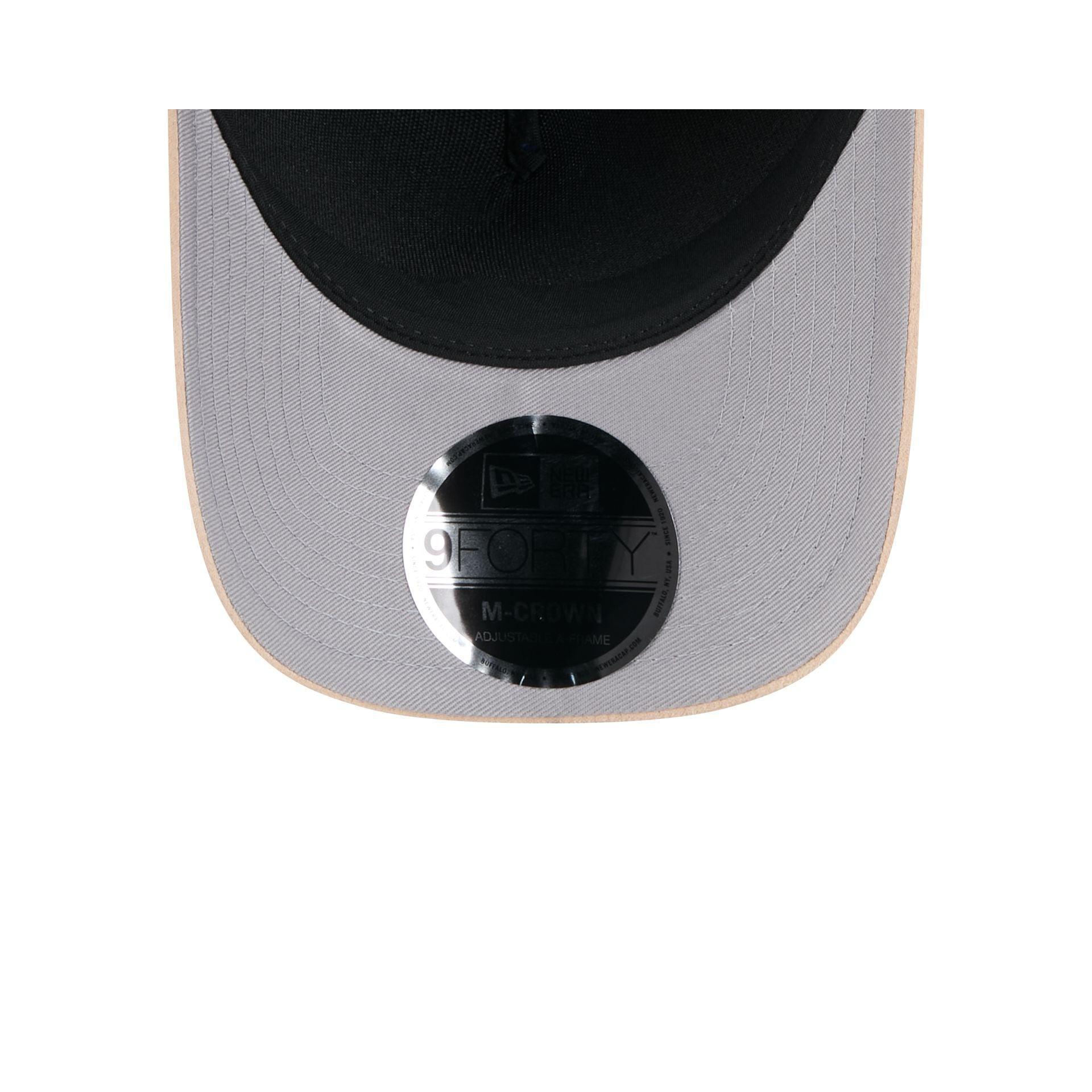 Los Angeles Dodgers Suede Patch 9FORTY M-Crown A-Frame Adjustable Hat Male Product Image