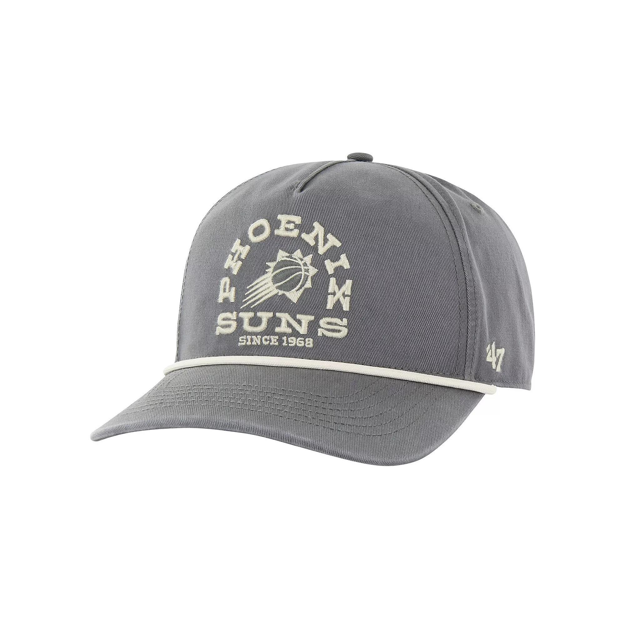 Men's '47 Charcoal Phoenix Suns Canyon Ranchero Hitch Adjustable Hat, Phx Charco Product Image