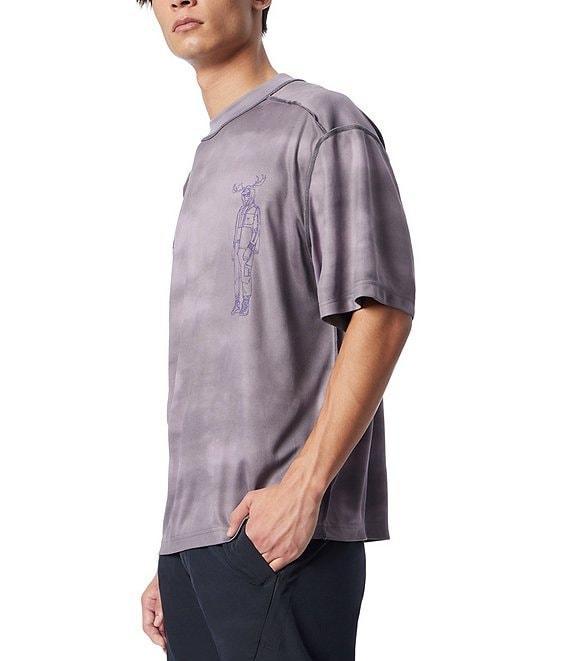 Cross Eyed Moose Oversized Short Sleeve Graphic T-Shirt Product Image