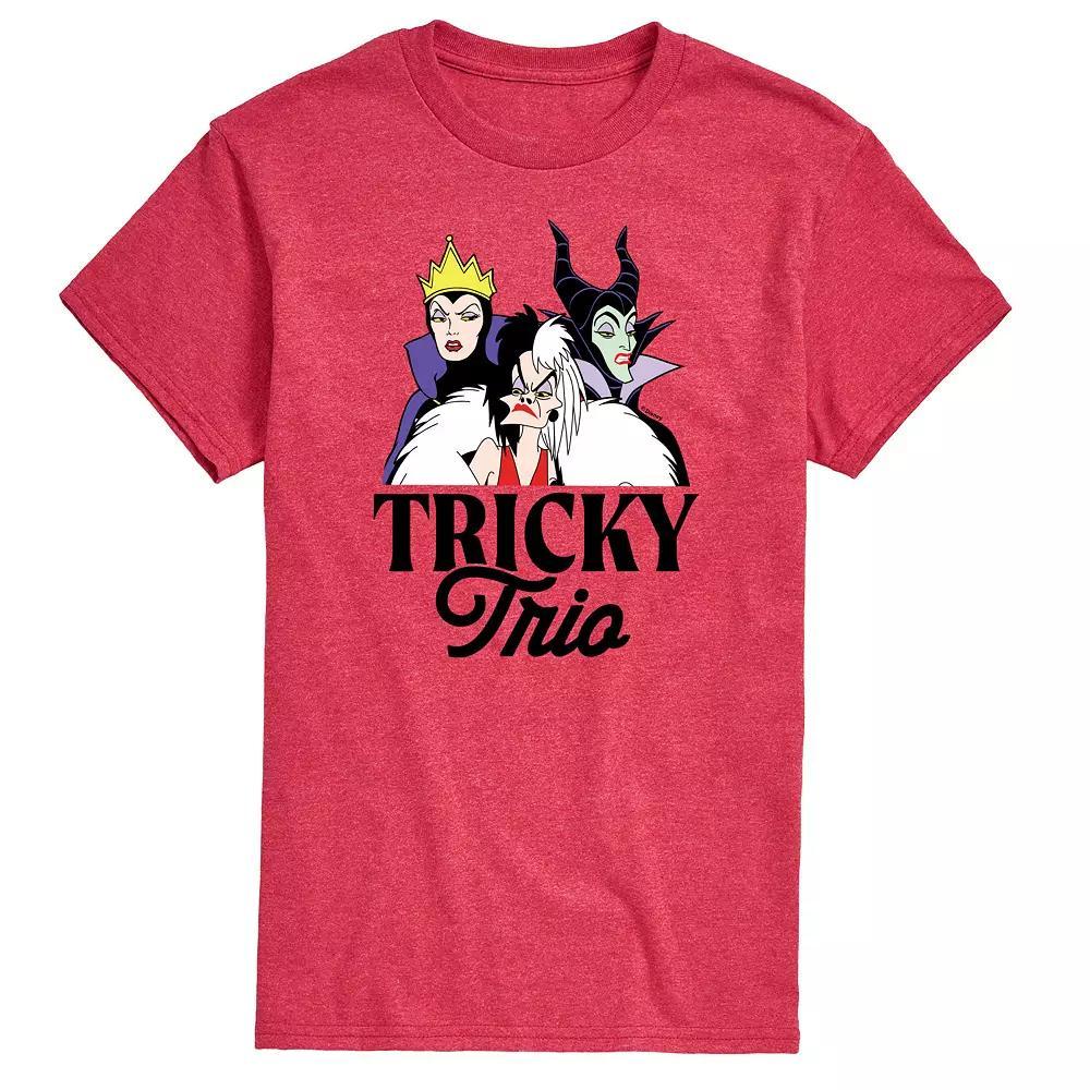 Disney Villains Men's Tricky Trio Graphic Tee,  Product Image
