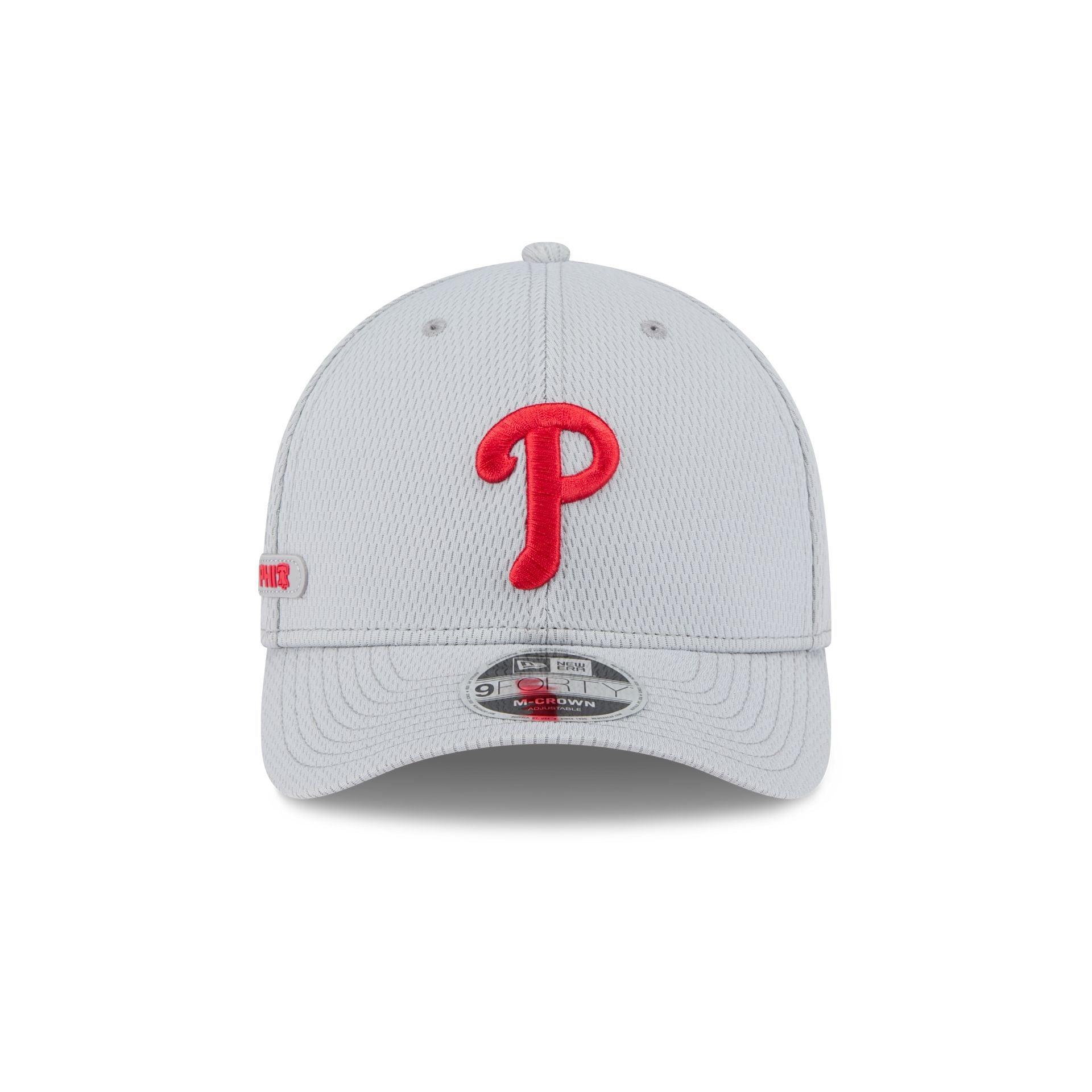 Philadelphia Phillies 2025 Clubhouse Gray 9FORTY M-Crown Snapback Hat Male Product Image