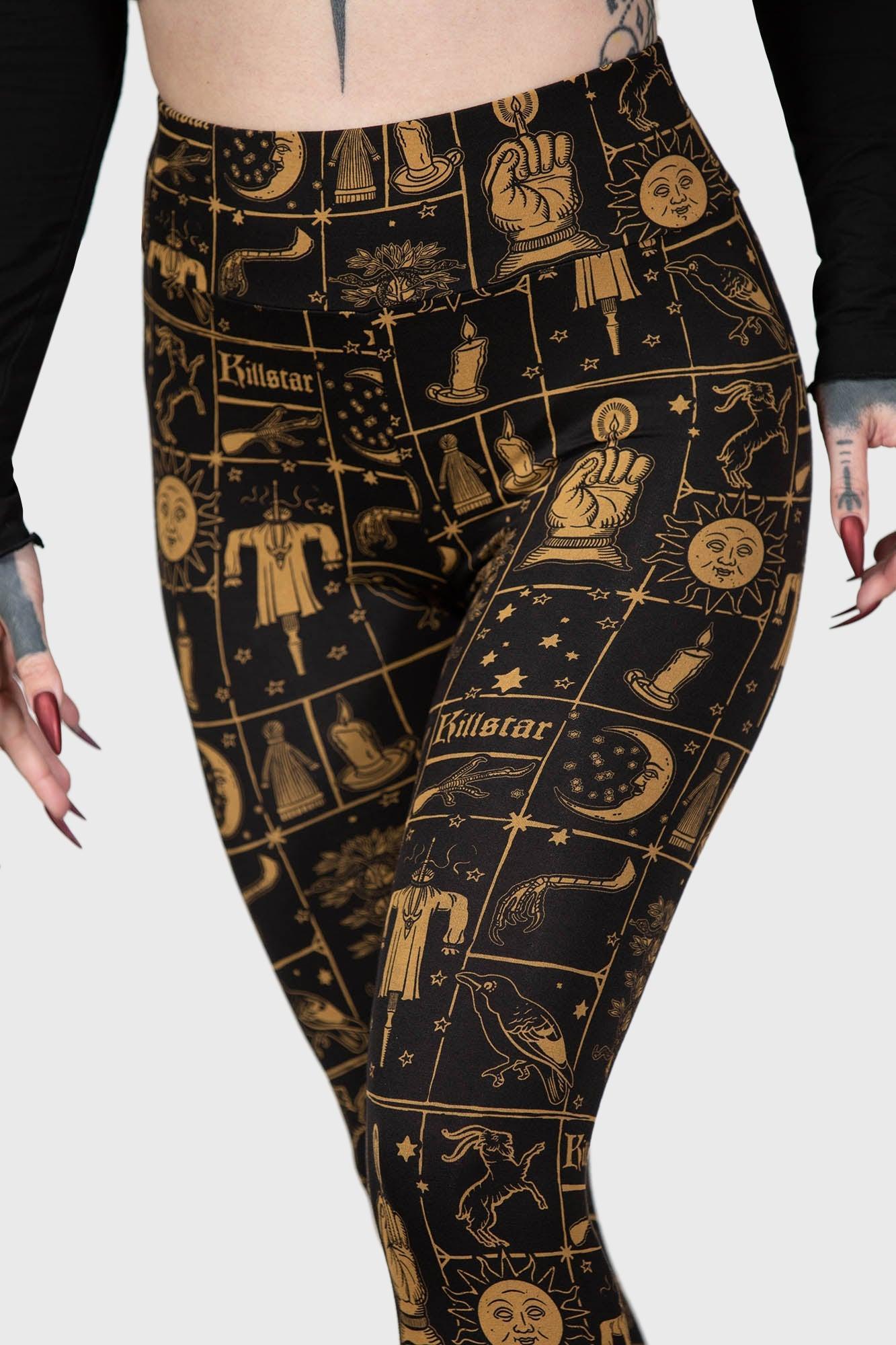 Folk Horror Leggings - Resurrect Female Product Image