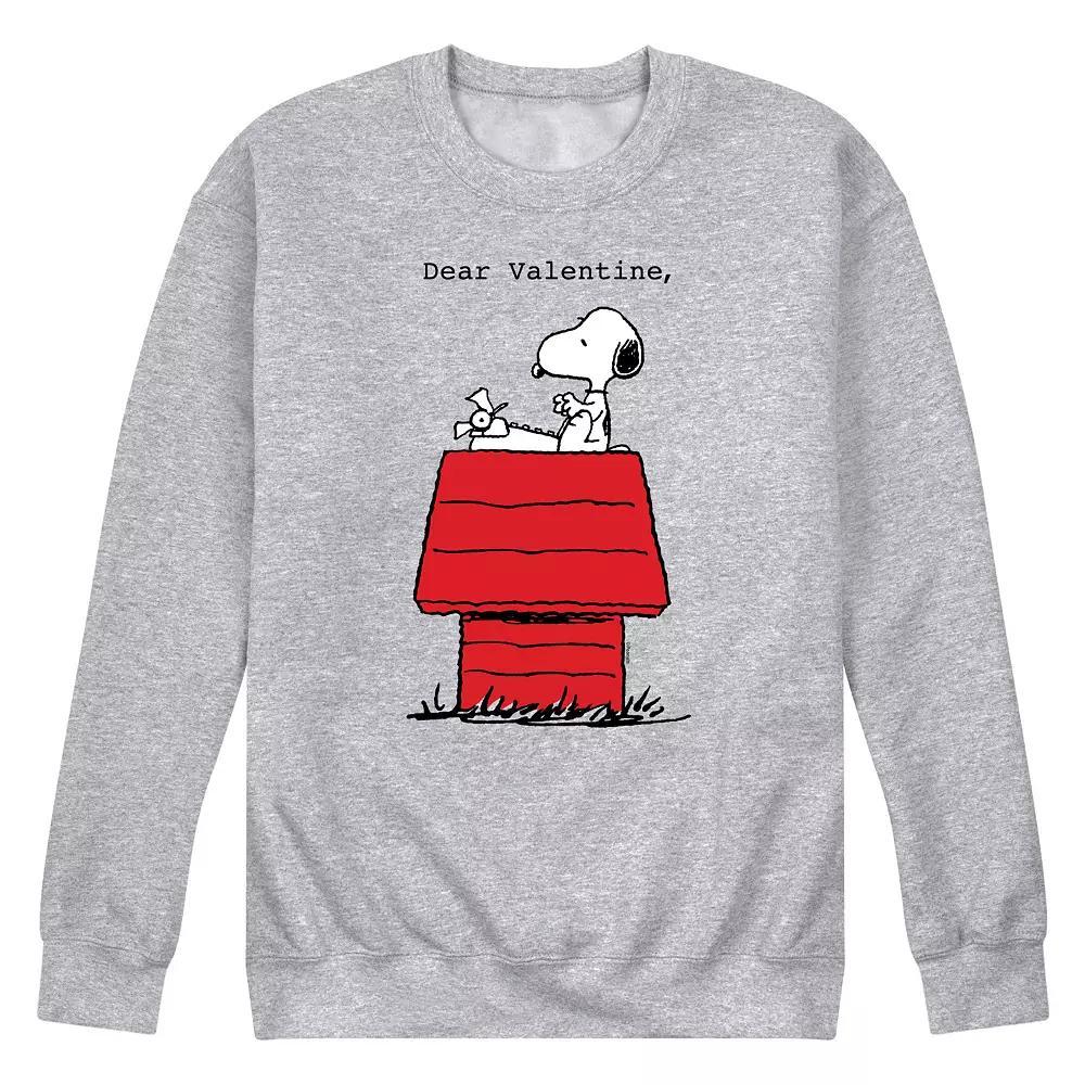Men's Peanuts Dear Valentine Sweatshirt,  Product Image
