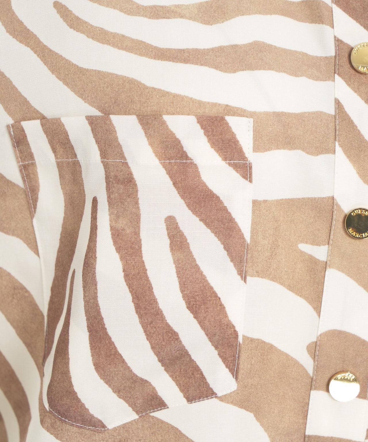 Blouse with animal print Product Image