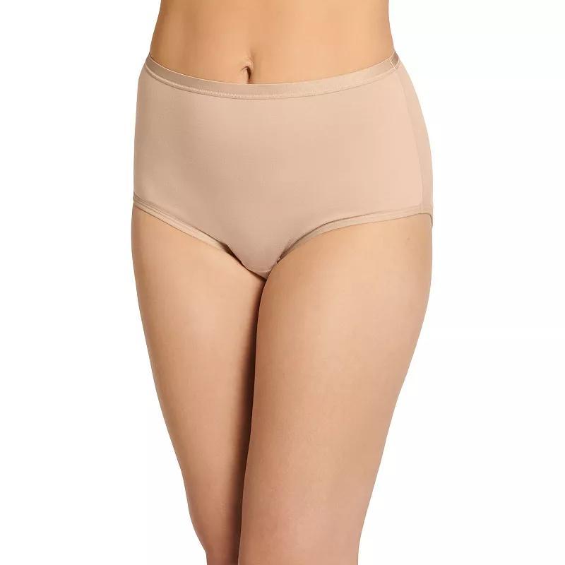 Womens Jockey Worry Free Moderate Absorbency Brief Panty 2580 Product Image