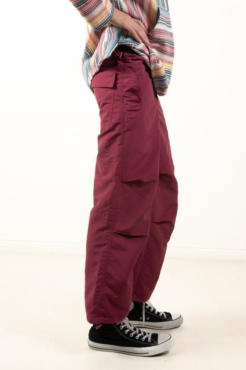 Berry Parachute Pants Product Image