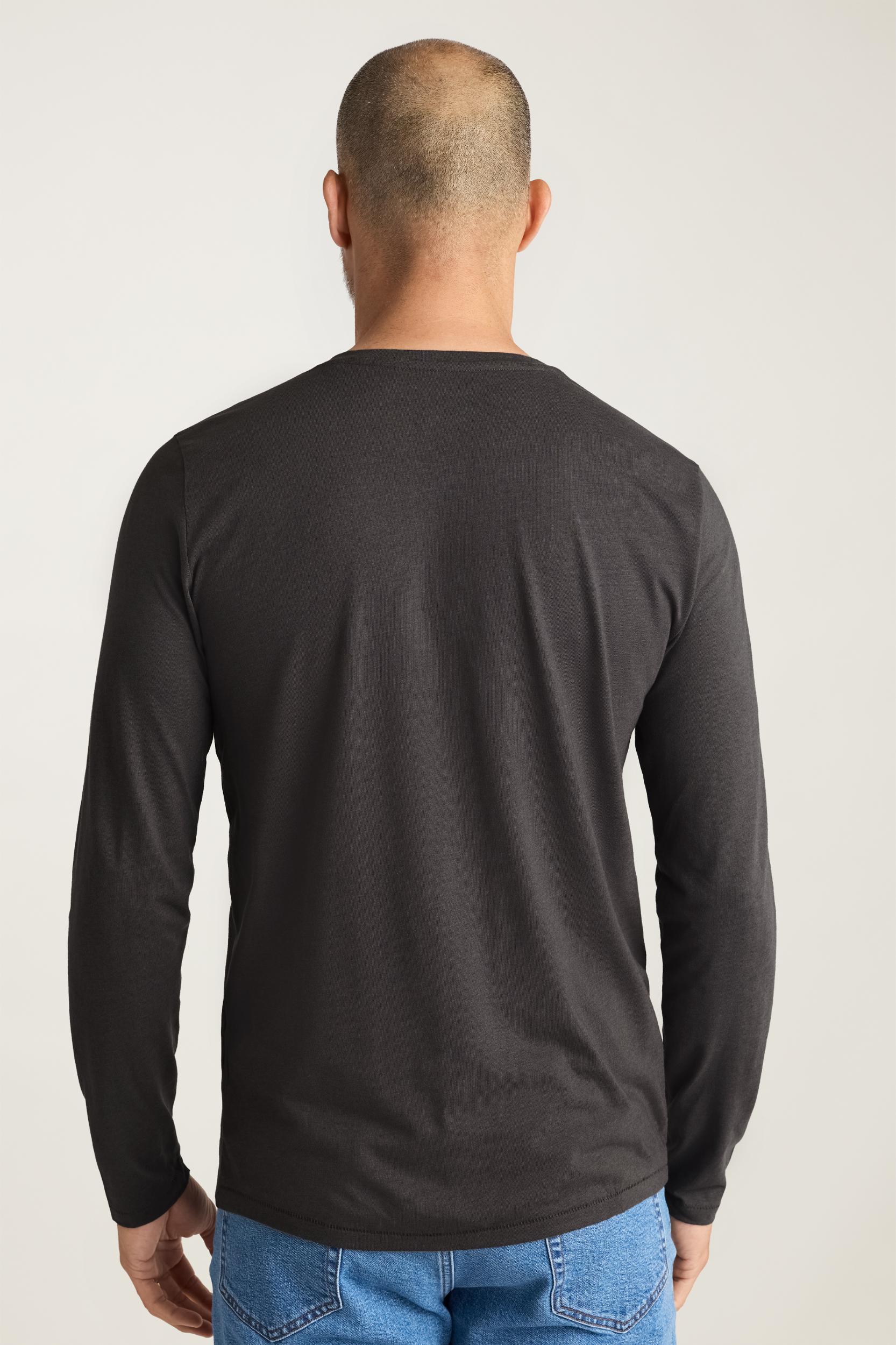 Pima Performance Long Sleeve Henley Product Image