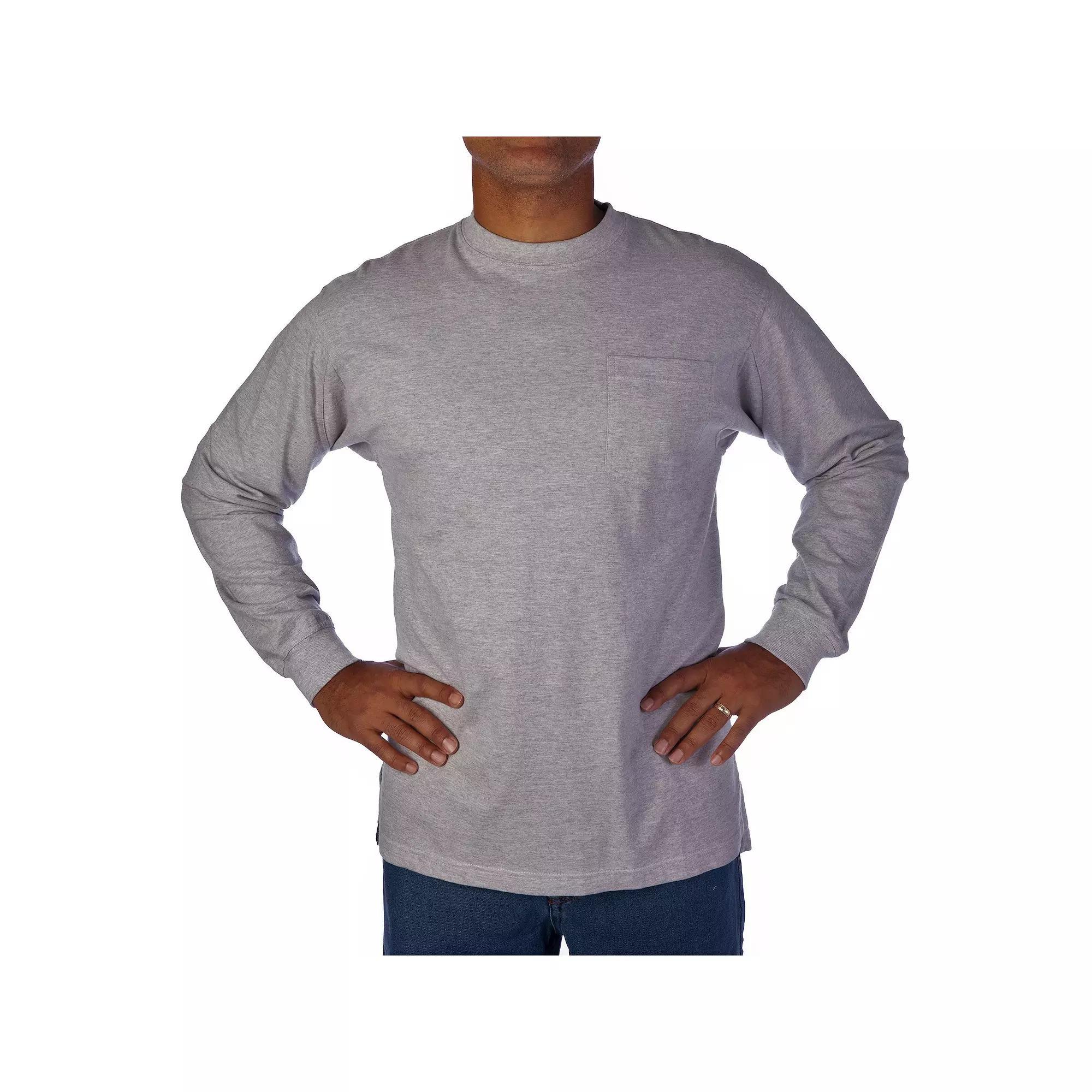 Men's Smith's Workwear Extended-Tail Pocket Tee,  Product Image