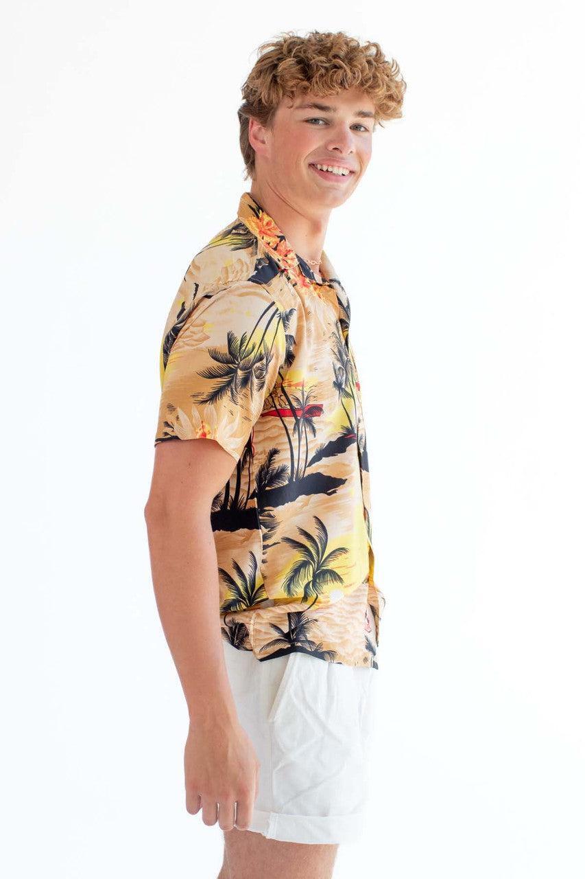 Ocean Sunset Hawaiian Shirt Product Image