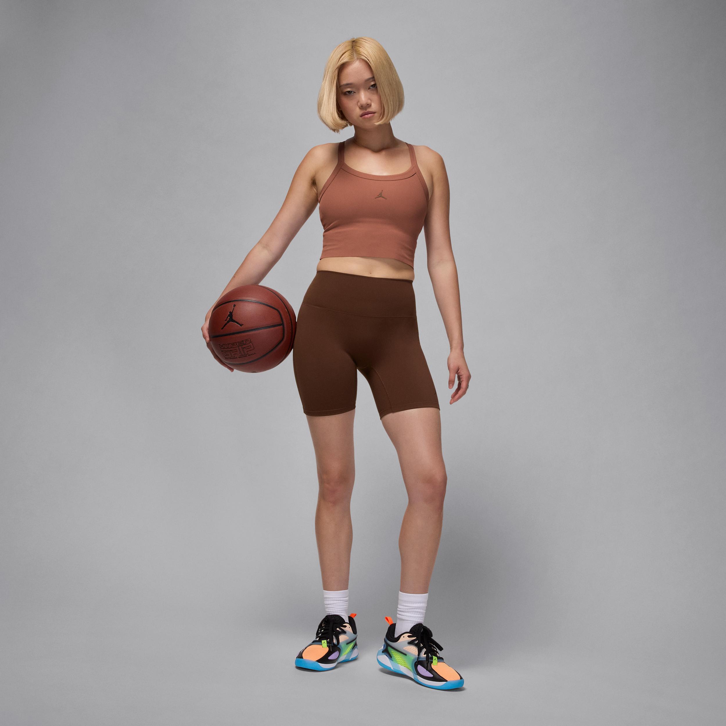 Womens Jordan Sport Dri-FIT Ribbed Tank Top | HQ8898-219 Product Image