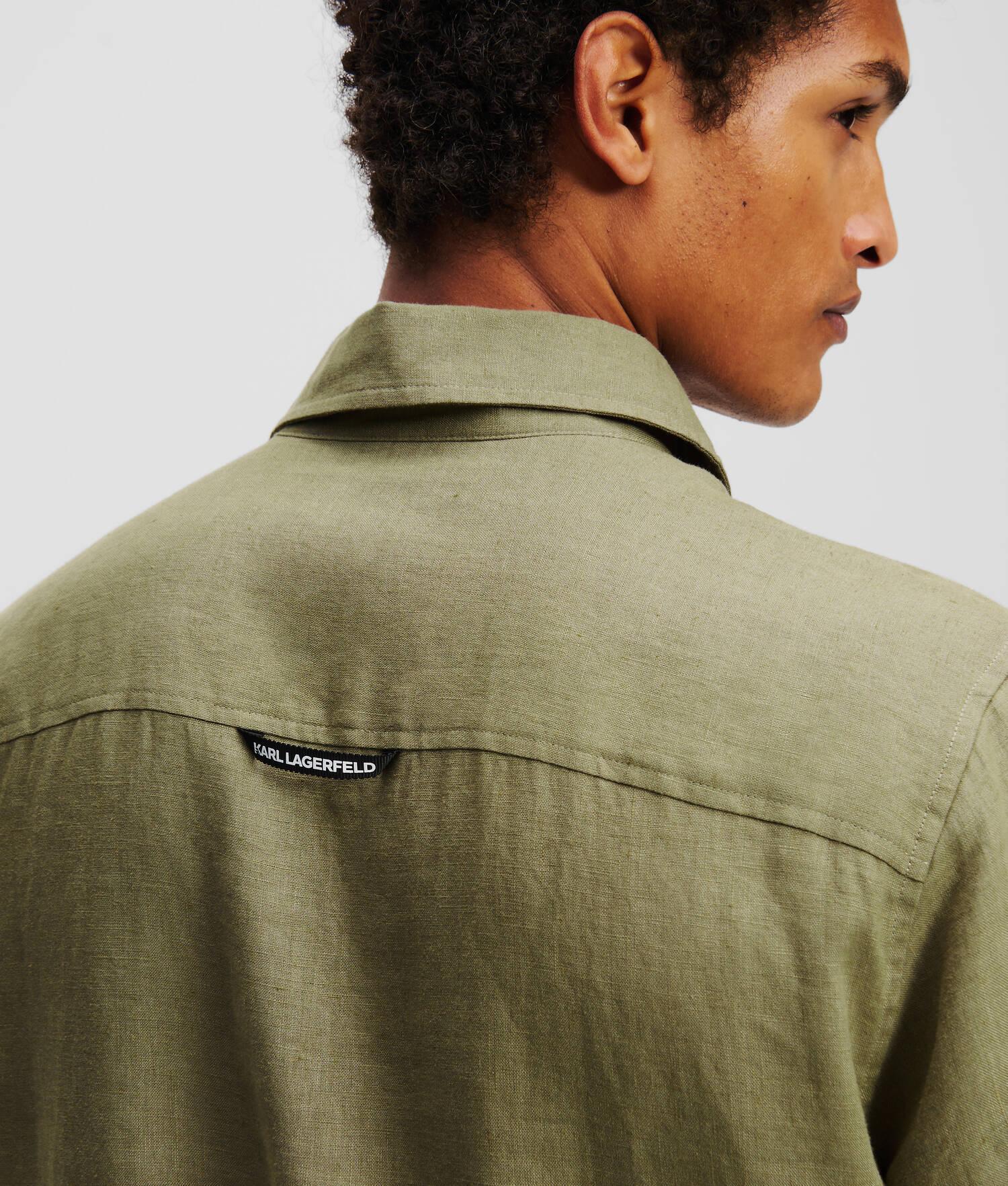 KL MONOGRAM SHORT-SLEEVED SHIRT Product Image