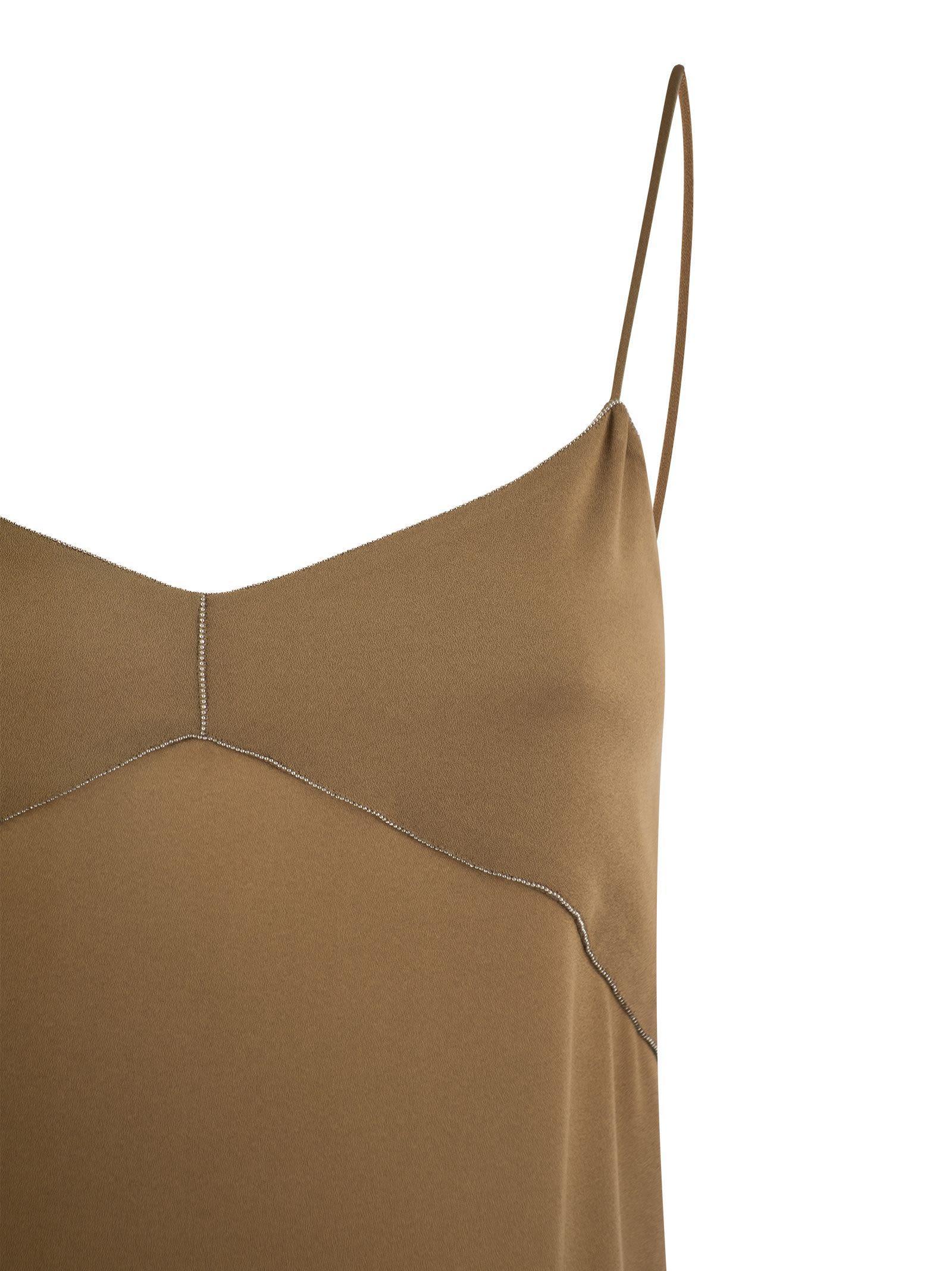 FABIANA FILIPPI Women's Sablã¨ Lingerie Top In Hazelnut Product Image