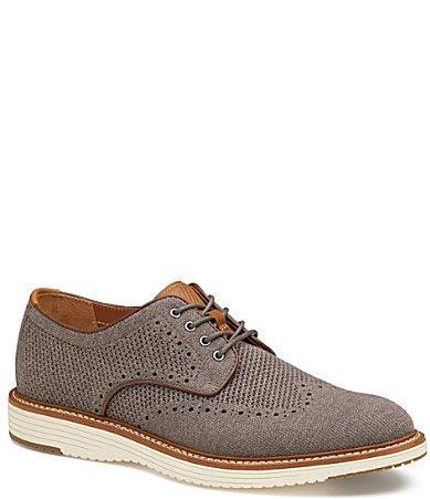 Johnston  Murphy Mens Upton Knit Wingtip Oxfords Product Image