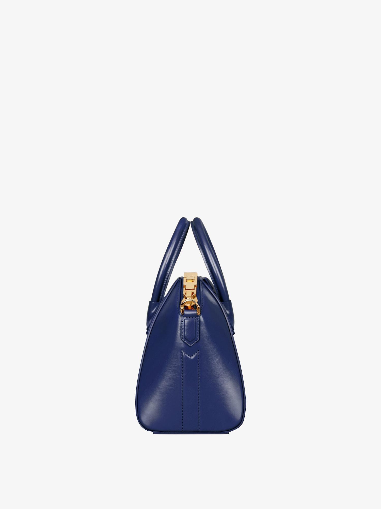 Mini Antigona bag in Box leather Product Image