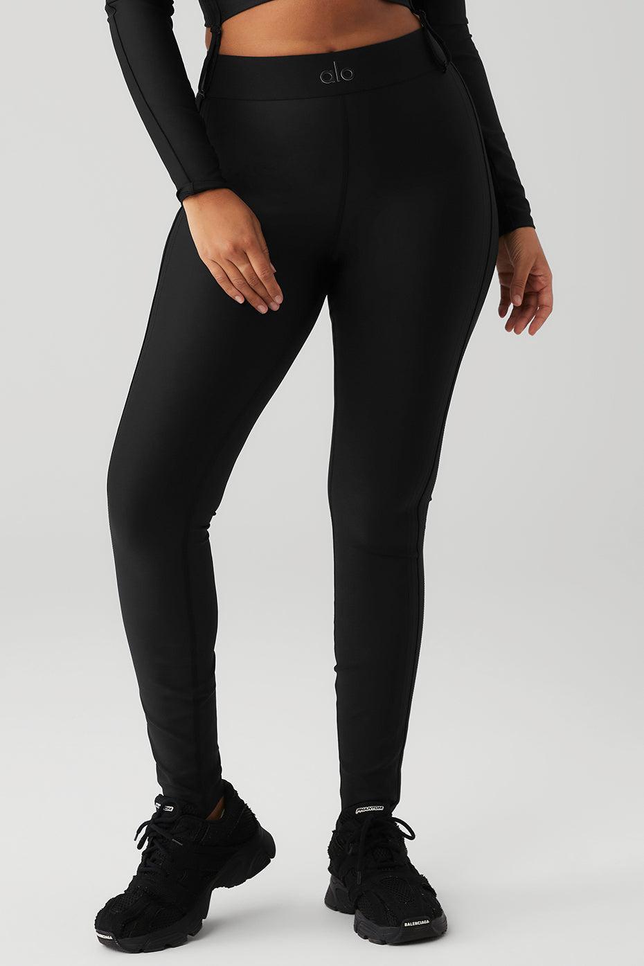 Airlift High-Waist Infinity Legging - Black Product Image