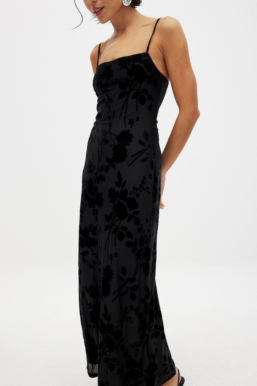 Floral Print Maxi Dress Product Image