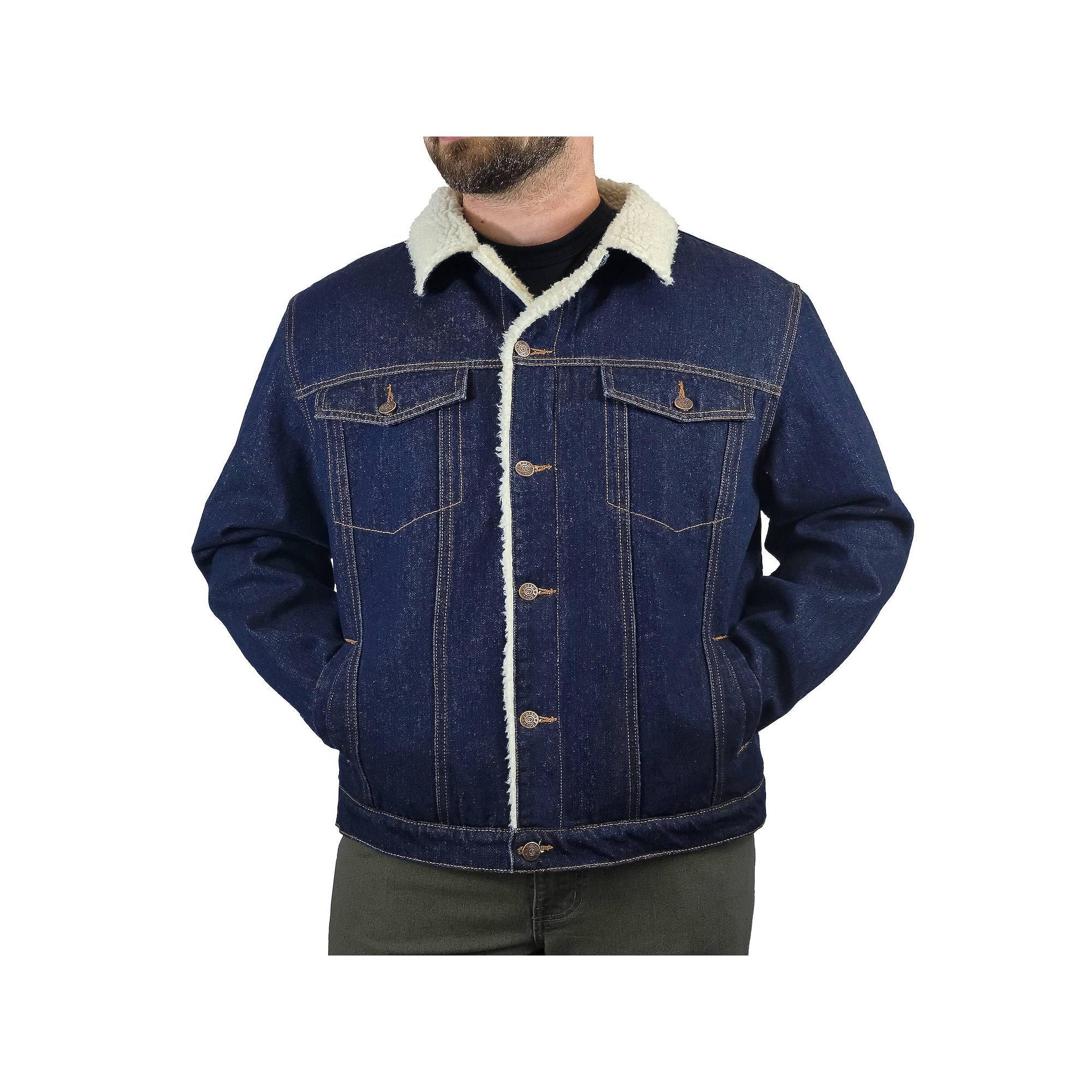 Men's Victory Outfitters Sherpa Lined Denim Jacket,  Product Image