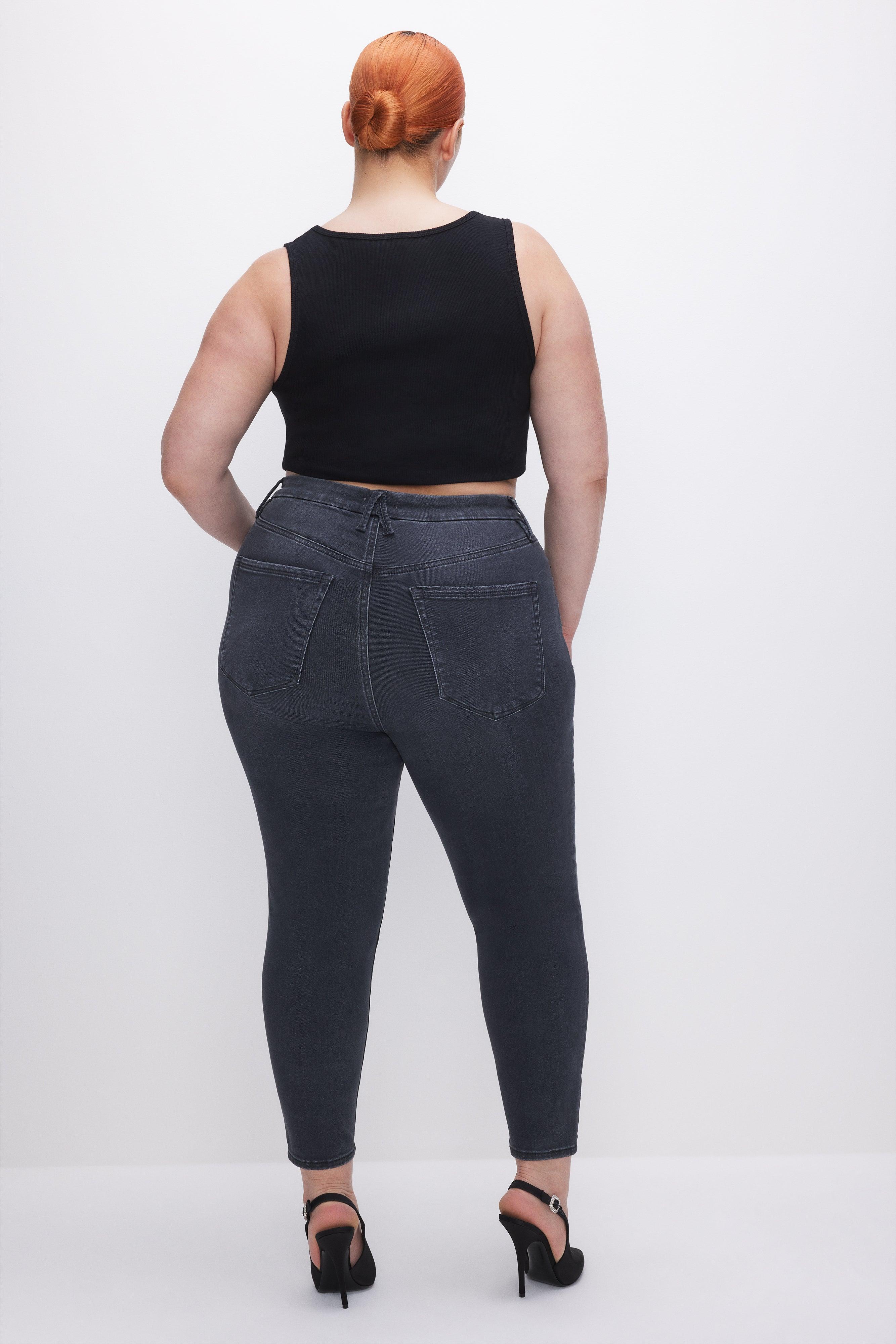 ALWAYS FITS GOOD LEGS SKINNY CROPPED JEANS | BLACK325 Product Image