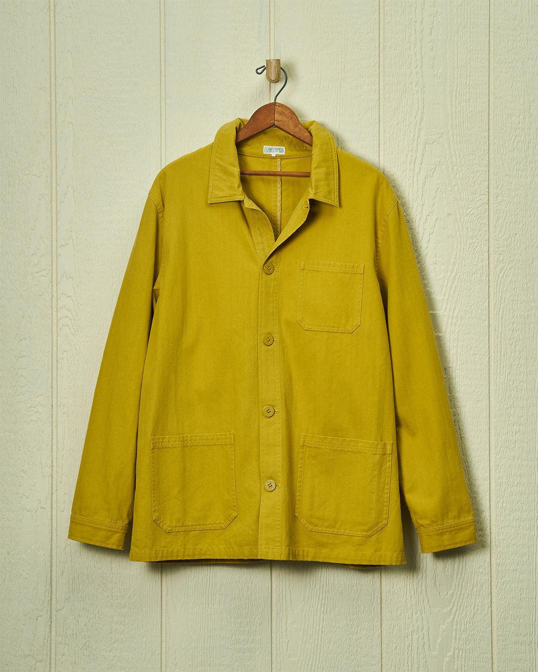 French Workman’s Jacket in Squash Herringbone Product Image