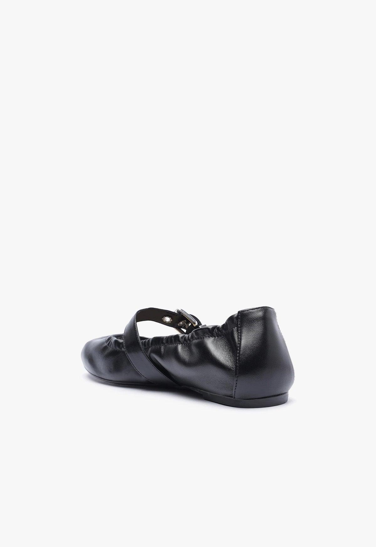 Calita Nappa Leather Flat Female Product Image