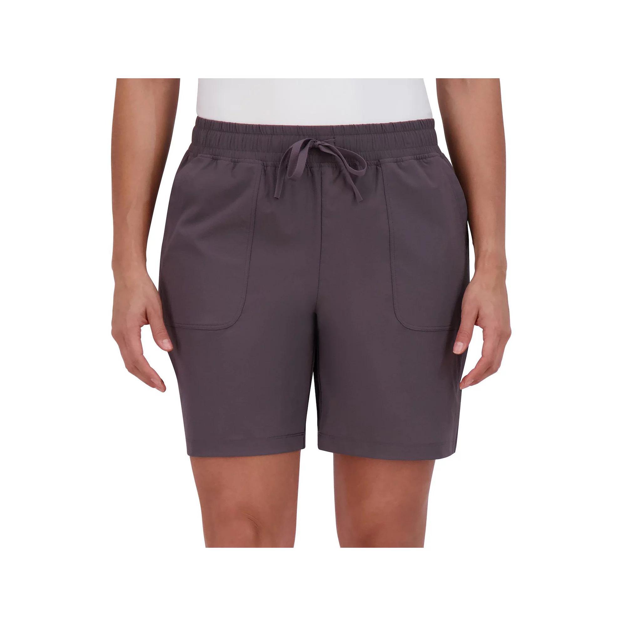 Women's ZeroXposur Mountain Stretch Ripstop 7-in. Pull-On Shorts, Size: Medium, Black Product Image