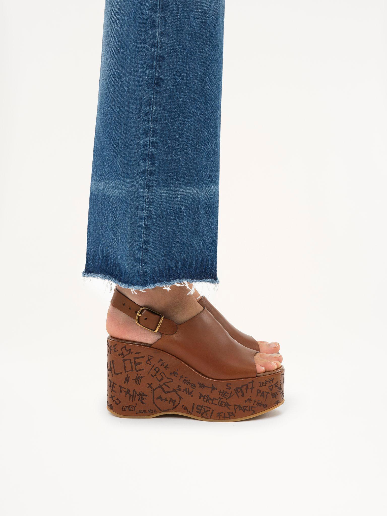 Maxime wedge sandal Product Image