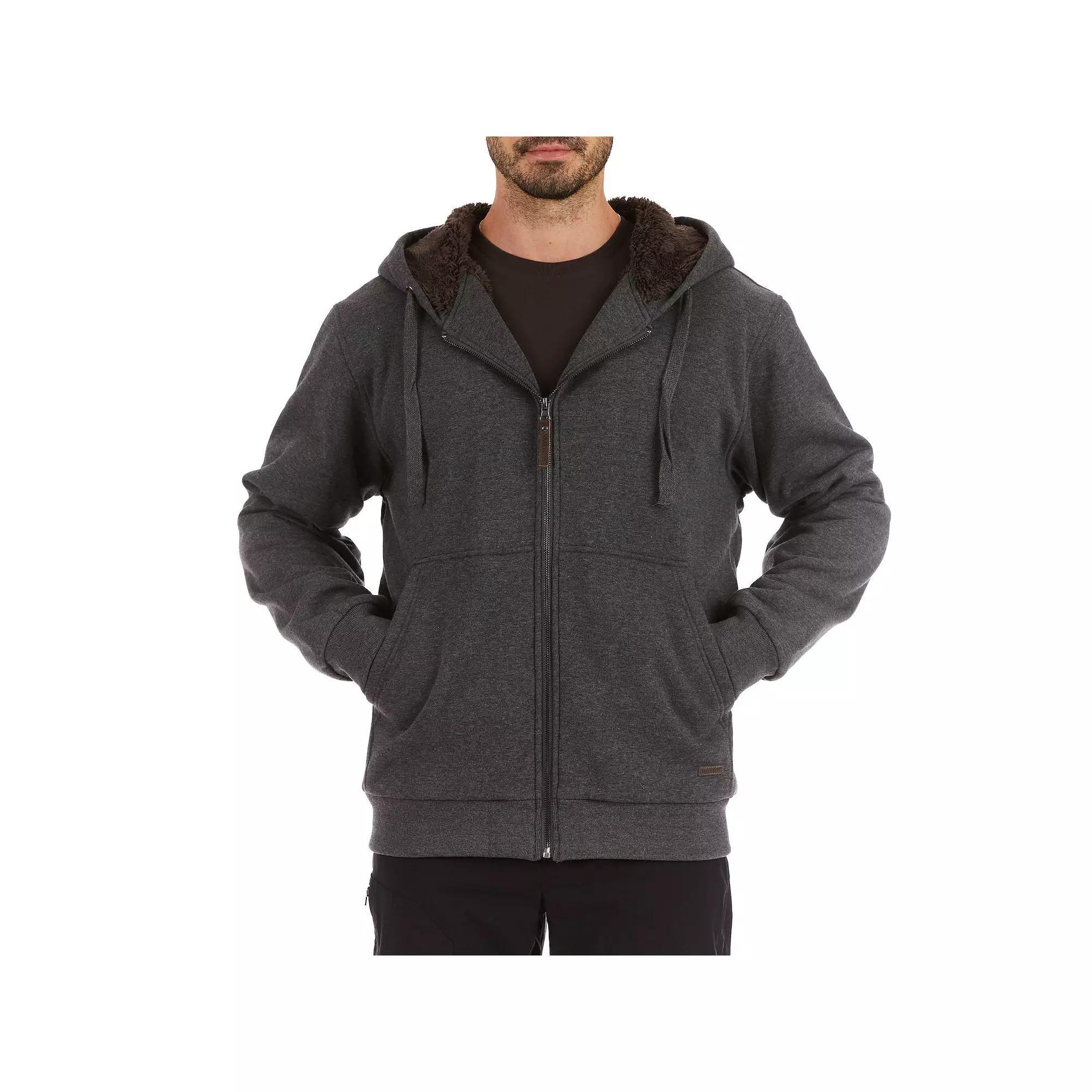 Big & Tall Smith's Workwear Sherpa-Lined Fleece Jacket, Men's,  Product Image