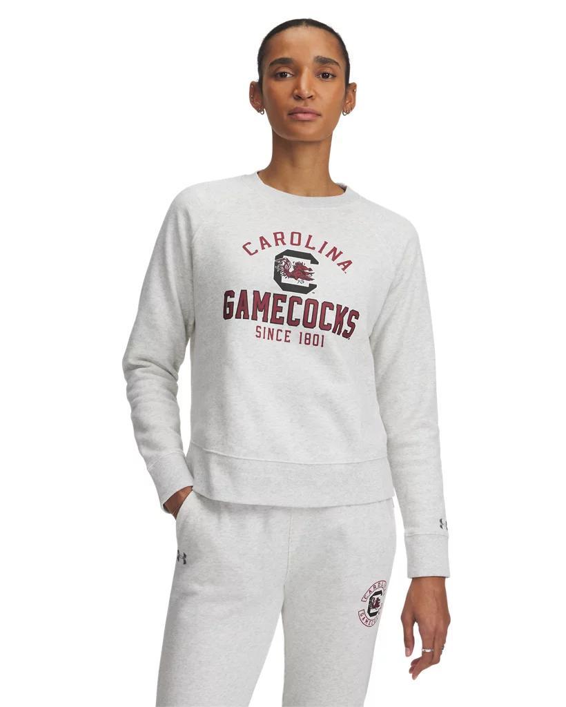 Women's UA Rival Fleece Collegiate Crew Product Image